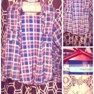 Maurice large Long sleeved shirt